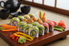 Sushi végétariens : toutes les options sans poisson pour des recettes créatives et gourmandes (2025)
